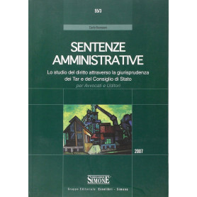Sentenze amministrative.