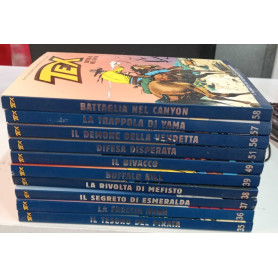 Tex collezione storica a colori n.10 albi. Numerazione in descrizione.