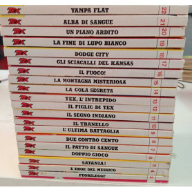 Tutto tex. Albi dal n. 3 al n. 22.