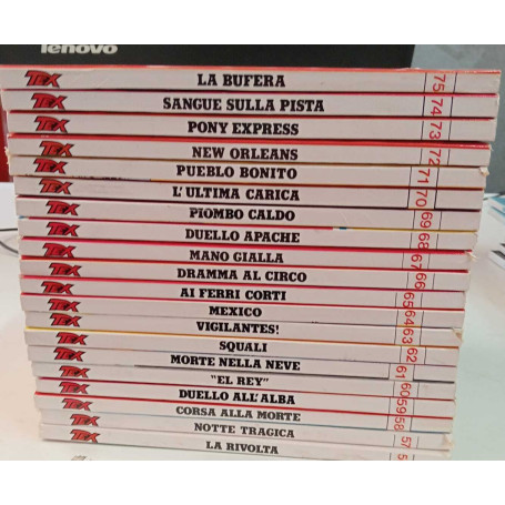 Tutto tex. Albi dal n. 56 al n. 75.