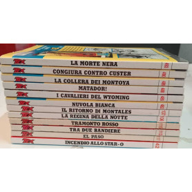 Tutto tex. N. 12 albi. Numerazione in descrizione.