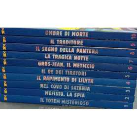 Tex collezione storica a colori lotto 10 albi dal n. 1 al n. 10.