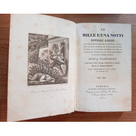 Le mille e una notti novelle arabe (vol. XIX)