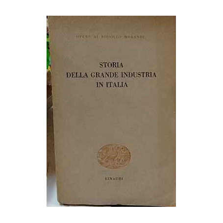 Storia della grande industria in Italia 1931