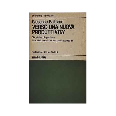 Verso una nuova produttività