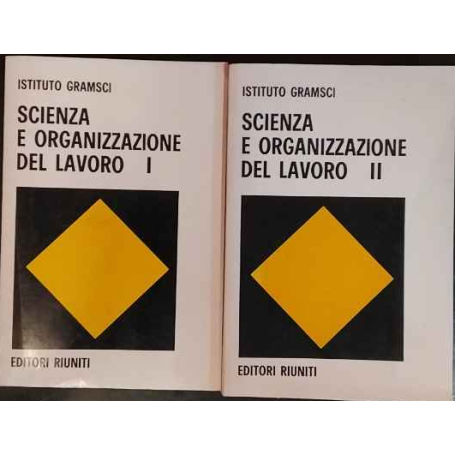 Scienza e organizzazione del lavoro. 2 volumi
