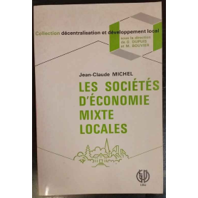 Les sociétés d'économie mixte locales