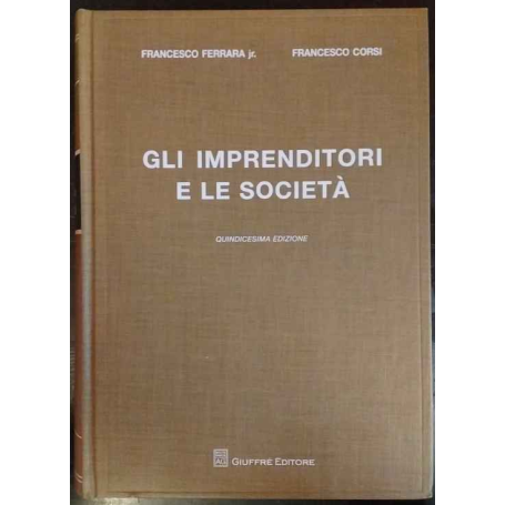 Gli imprenditori e le società