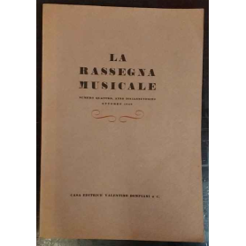La rassegna musicale. N. 4 anno 19º Ottobre 1949