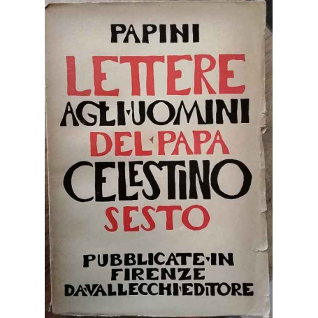 Lettere agli uomini del papa Celestino sesto