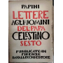 Lettere agli uomini del papa Celestino sesto