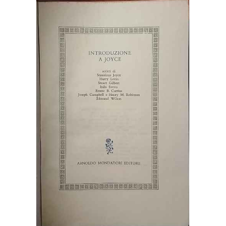 Introduzione a Joyce.