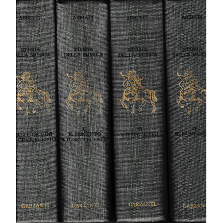 Storia della musica 4 volumi