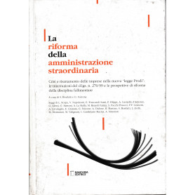 La riforma della amministrazione straordinaria