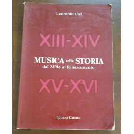 MUSICA NELLA STORIA DAL MILLE AL RINASCIMENTO