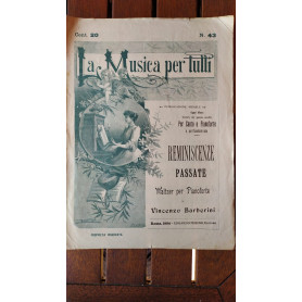 Reminiscenze Passate Waltzer per pianoforte