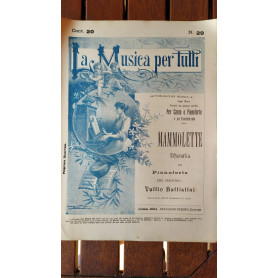 Mammolette Mazurka per Pianoforte