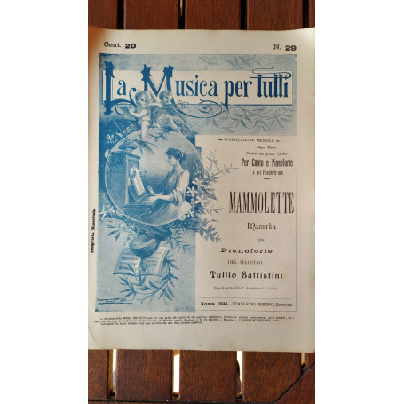 Mammolette Mazurka per Pianoforte