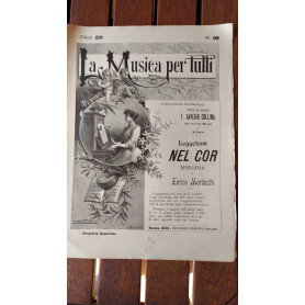 Leggetemi nel cor Melodia