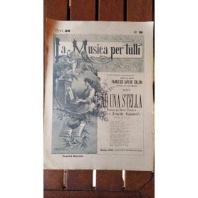 Ad una stella  Romanza per canto e pianoforte