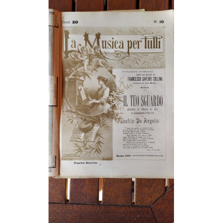 Il tuo sguardo Melodia in chiave di sol