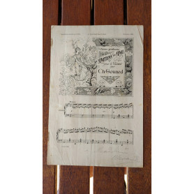 Oeuvre posthume Matinee de Mai pour le piano