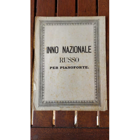 Inno nazionale Russo per pianoforte