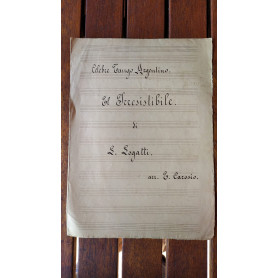 Celebre tango argentino El irresistibile