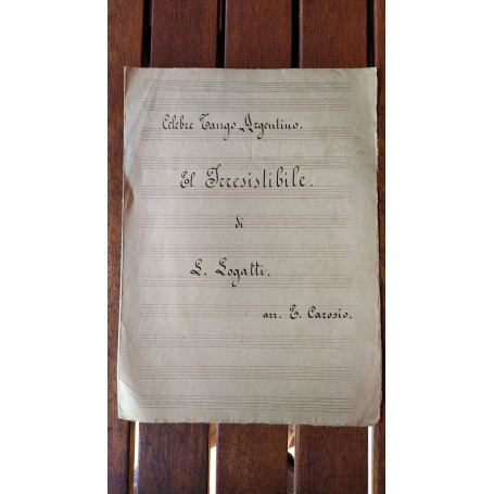 Celebre tango argentino El irresistibile