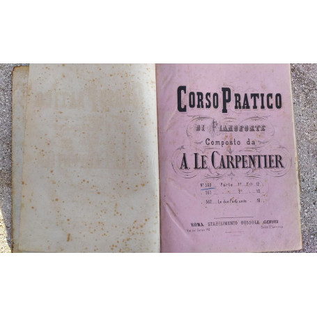 Corso pratico di pianoforte.