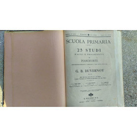 Scuola primaria 25 studi facili e progressivi per pianoforte
