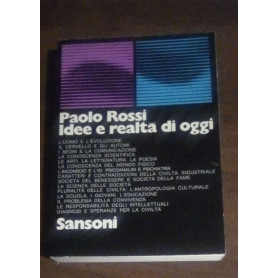 IDEE E REALTA DI OGGI I