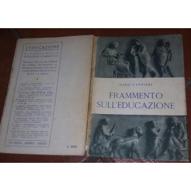Frammento sull'educazione