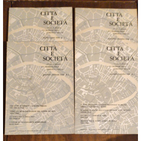 CITTA E SOCIETA STUDI E ANALISI SUI PROBLEMI DELLE COMUNITA URBANE N1N4N5N6