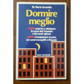 Dormire meglio
