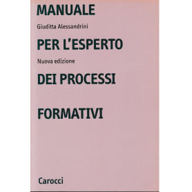 Manuale per l'esperto dei processi formativi