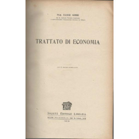 TRATTATO DI ECONOMIA