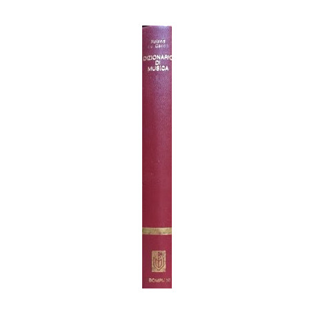 Dizionario di musica.