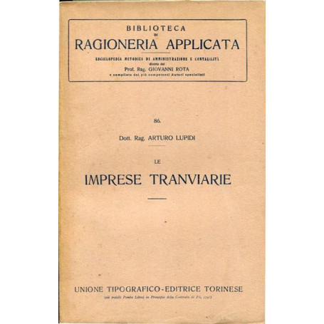 Le imprese tranviarie