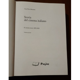 Storia del cinema italiano Volume I